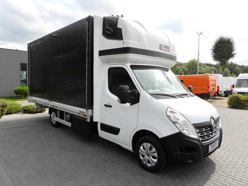 Renault MASTER PLANDEKA 10 PALET WEBASTO TEMPOMAT PNEUMATYKA KLIMATYZACJ - Transportbil med kapell: bild 4 Renault MASTER PLANDEKA 10 PALET WEBASTO TEMPOMAT PNEUMATYKA KLIMATYZACJ - Transportbil med kapell: bild 4