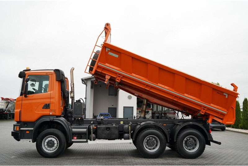Scania G 440 / 6x6 / WYWROTKA TRZY-STRONNA / 2X HYDROBURTA / BOARDMATIC - Tippbil lastbil: bild 3 Scania G 440 / 6x6 / WYWROTKA TRZY-STRONNA / 2X HYDROBURTA / BOARDMATIC - Tippbil lastbil: bild 3
