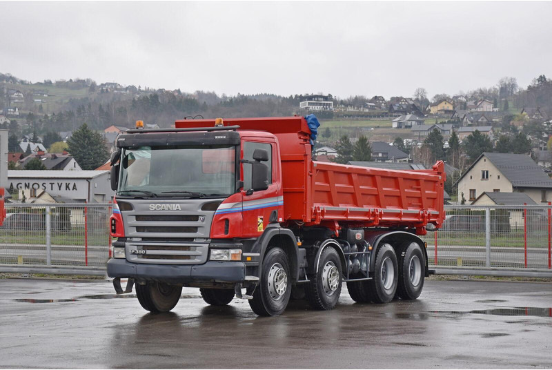 Scania P 380 - Tippbil lastbil: bild 2 Scania P 380 - Tippbil lastbil: bild 2