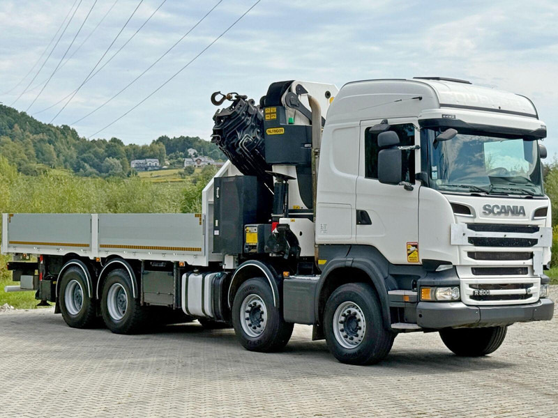 Scania R 500 * PK 88002 - EH G + FUNK * 8x4 *TOPZUSTAND - Flakbil, Kranbil: bild 3 Scania R 500 * PK 88002 - EH G + FUNK * 8x4 *TOPZUSTAND - Flakbil, Kranbil: bild 3