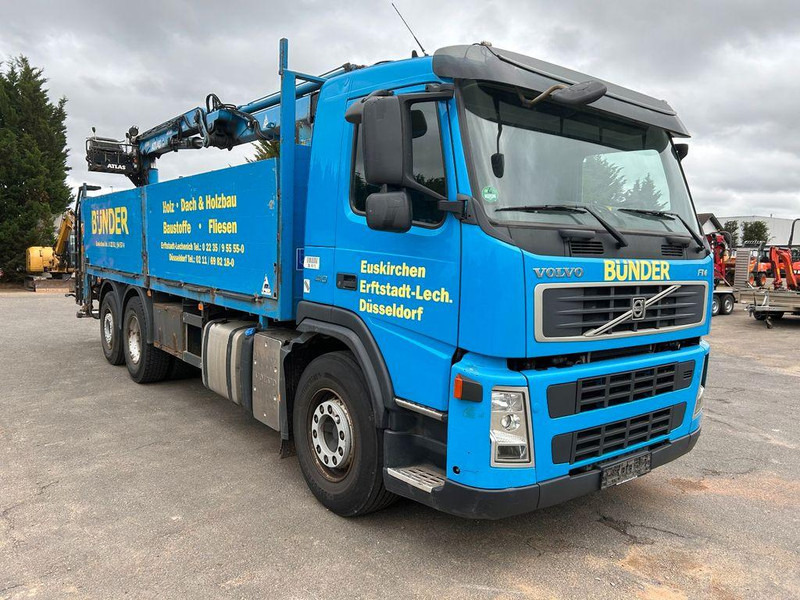 Volvo FM 410 Pritsche mit Kran - Flakbil, Kranbil: bild 1 Volvo FM 410 Pritsche mit Kran - Flakbil, Kranbil: bild 1