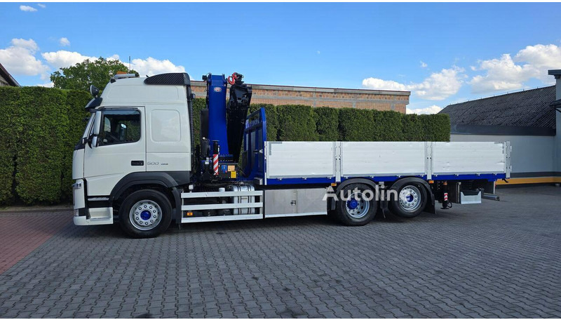 Volvo FM 500 - Flatbed+crane 6x2 - Flakbil, Kranbil: bild 3 Volvo FM 500 - Flatbed+crane 6x2 - Flakbil, Kranbil: bild 3