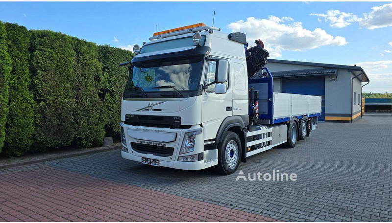 Volvo FM 500 - Flatbed+crane 6x2 - Flakbil, Kranbil: bild 1 Volvo FM 500 - Flatbed+crane 6x2 - Flakbil, Kranbil: bild 1