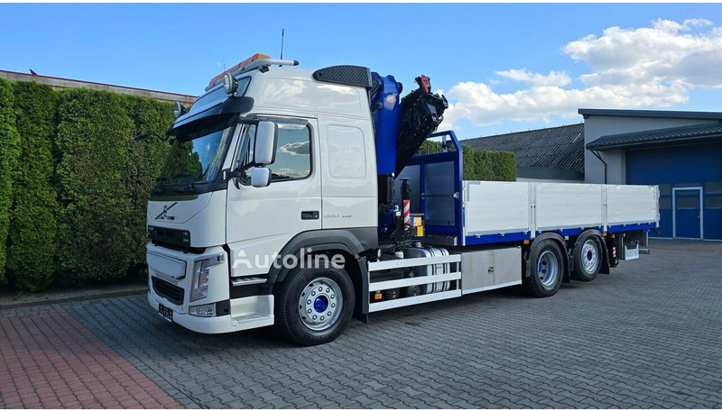 Volvo FM 500 - Flatbed+crane 6x2 - Flakbil, Kranbil: bild 2 Volvo FM 500 - Flatbed+crane 6x2 - Flakbil, Kranbil: bild 2