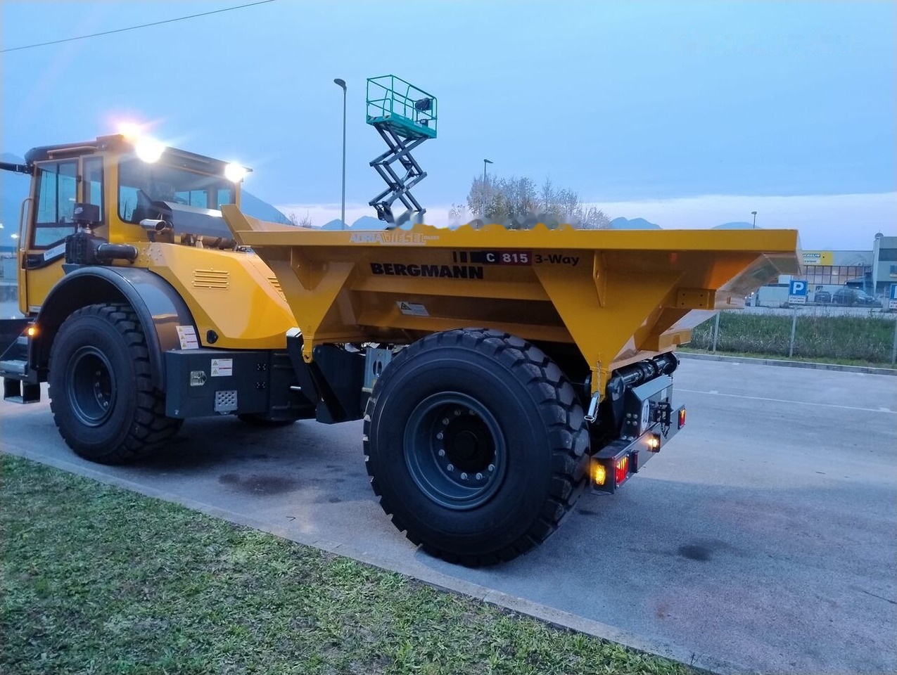 Bergmann C815s - Ramstyrd dumper: bild 4 Bergmann C815s - Ramstyrd dumper: bild 4
