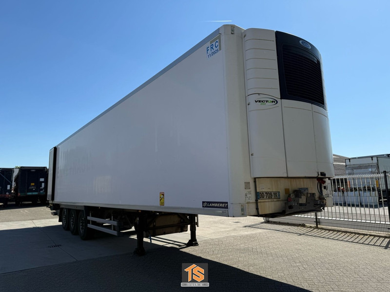 LAMBERET LVF S 3F KOELER/REEFER/KUHLKOFFER - CARRIER VECTOR 1550 - APK/TUV 01/2026 - TOP! - Kyl/ Frys semitrailer: bild 1 LAMBERET LVF S 3F KOELER/REEFER/KUHLKOFFER - CARRIER VECTOR 1550 - APK/TUV 01/2026 - TOP! - Kyl/ Frys semitrailer: bild 1
