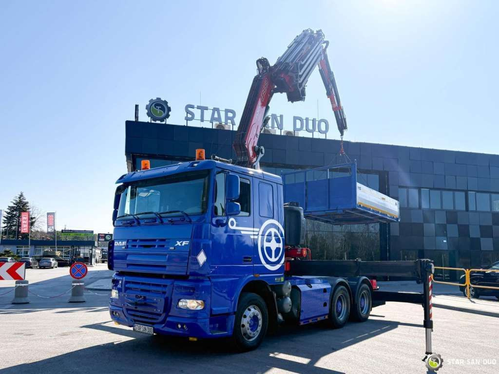 DAF XF 105.510 6x4 FASSI 450 FLY JIB Winch 5th - Kranbil: bild 1 DAF XF 105.510 6x4 FASSI 450 FLY JIB Winch 5th - Kranbil: bild 1