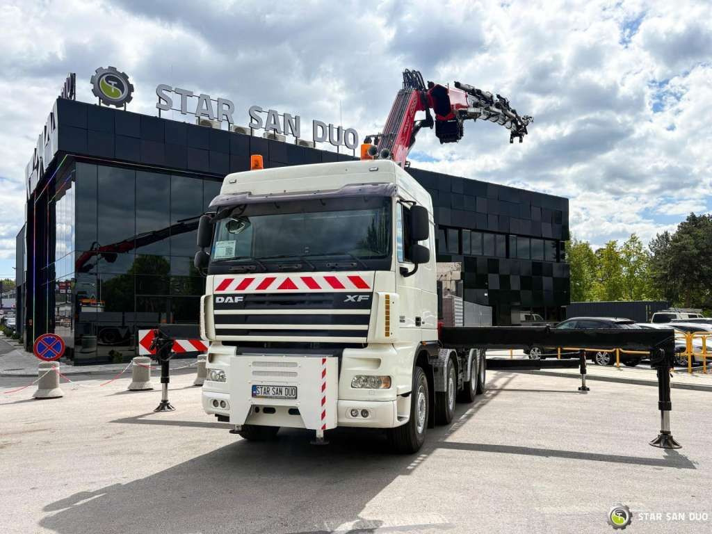DAF XF 105.510 8x4 FASSI F800 XP Crane Fifth wheel - Kranbil: bild 5 DAF XF 105.510 8x4 FASSI F800 XP Crane Fifth wheel - Kranbil: bild 5
