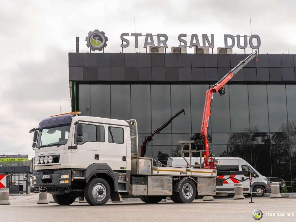 MAN TGM 13.290 4x4 FASSI F40B22 Crane Camper DOKA - Kranbil: bild 4 MAN TGM 13.290 4x4 FASSI F40B22 Crane Camper DOKA - Kranbil: bild 4