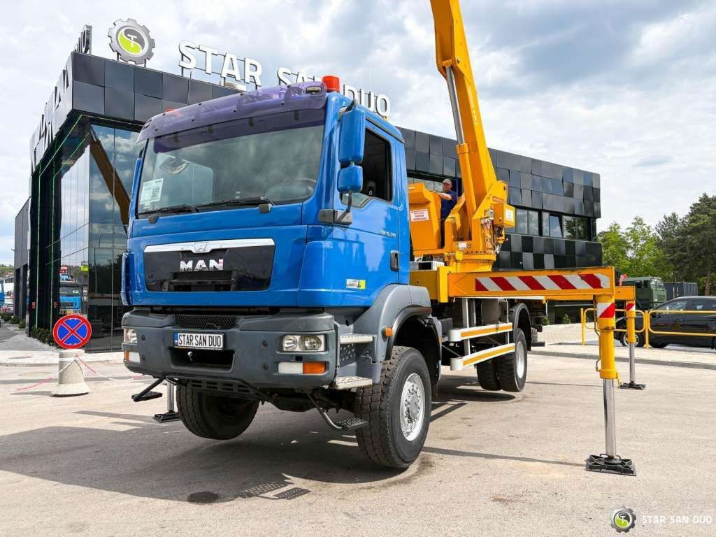 MAN TGM 18.330 4x4 MULTITEL J335 Truck Mounted Lift - Billift: bild 3 MAN TGM 18.330 4x4 MULTITEL J335 Truck Mounted Lift - Billift: bild 3
