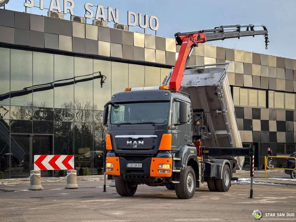 MAN TGS 18.480 PALFINGER PK 16502 HDS Crane,Kipper MAN TGS 18.480 PALFINGER PK 16502 HDS Crane,Kipper - Tippbil lastbil: bild 3 MAN TGS 18.480 PALFINGER PK 16502 HDS Crane,Kipper MAN TGS 18.480 PALFINGER PK 16502 HDS Crane,Kipper - Tippbil lastbil: bild 3