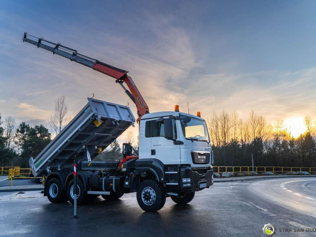 MAN TGS 26.360 6x6 PALFINGER PK 18001 EH Crane Kipe - Kranbil: bild 4 MAN TGS 26.360 6x6 PALFINGER PK 18001 EH Crane Kipe - Kranbil: bild 4