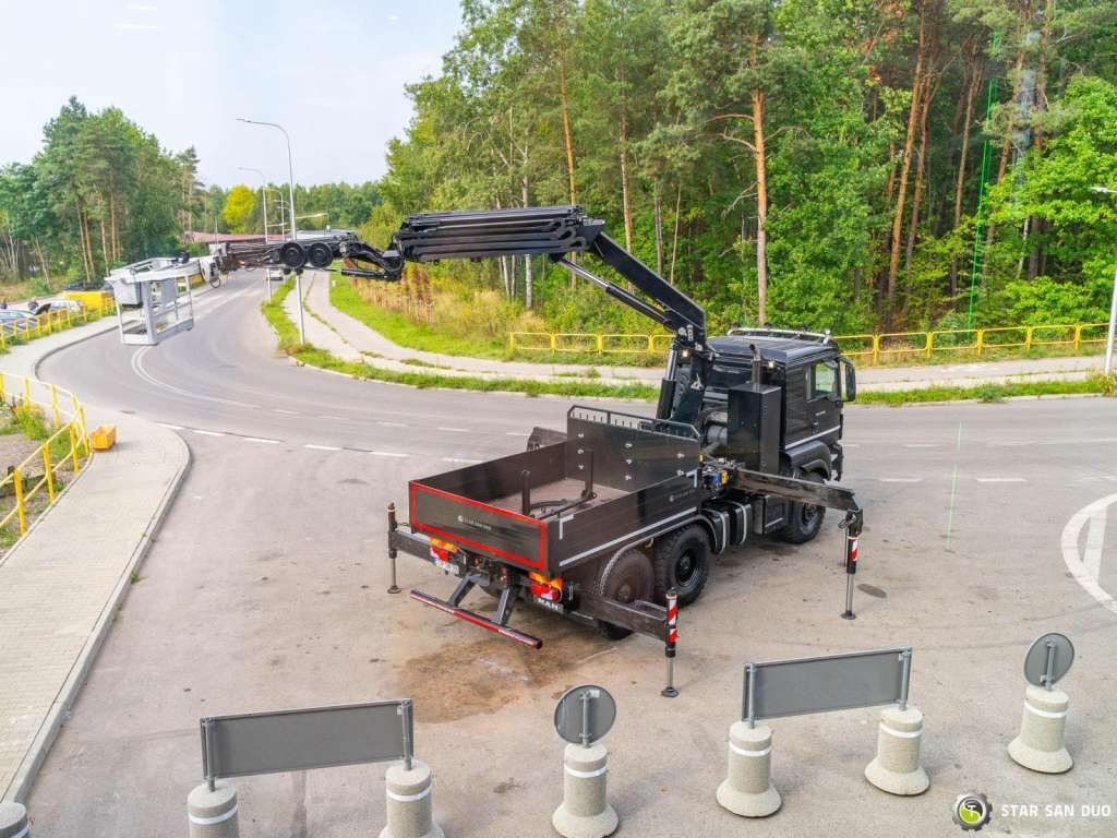 MAN TGS 26.420 6x6 HMF 3000 K6 Fly Jib Crane Basket - Kranbil: bild 5 MAN TGS 26.420 6x6 HMF 3000 K6 Fly Jib Crane Basket - Kranbil: bild 5