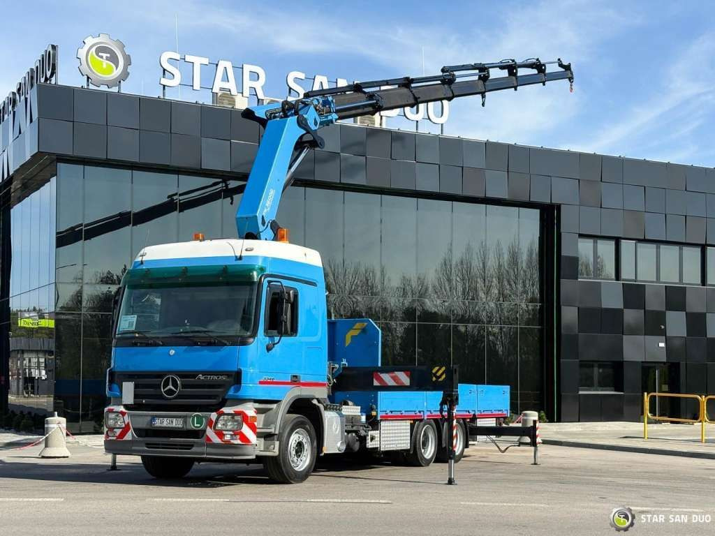 Mercedes-Benz ACTROS 2646L 6x4 PALFINGER 36002 Euro 5 Winch - Kranbil: bild 3 Mercedes-Benz ACTROS 2646L 6x4 PALFINGER 36002 Euro 5 Winch - Kranbil: bild 3