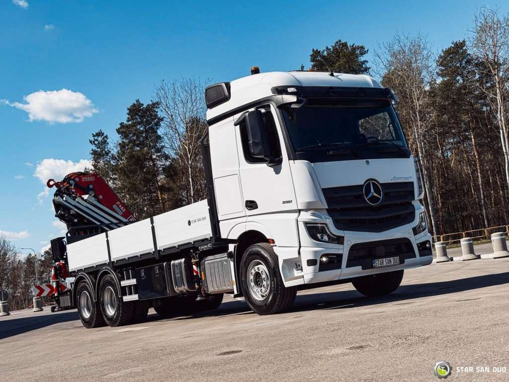 Mercedes-Benz ACTROS 3351 NEW 6x4 Fassi F485 Crane - Kranbil: bild 2 Mercedes-Benz ACTROS 3351 NEW 6x4 Fassi F485 Crane - Kranbil: bild 2