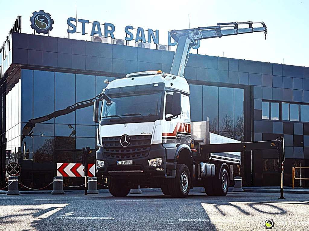 Mercedes-Benz AROCS 1851 PALFINGER PK 20002 Crane Kran - Kranbil: bild 1 Mercedes-Benz AROCS 1851 PALFINGER PK 20002 Crane Kran - Kranbil: bild 1