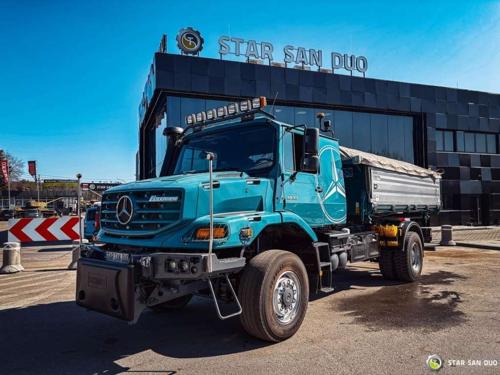 Mercedes-Benz Zetros 1833 4x4 Kipper Camper Chassis - Tippbil lastbil: bild 3 Mercedes-Benz Zetros 1833 4x4 Kipper Camper Chassis - Tippbil lastbil: bild 3