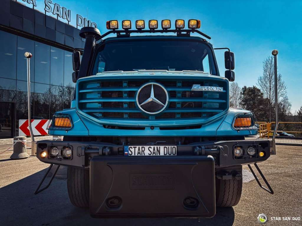 Mercedes-Benz Zetros 1833 4x4 Kipper Camper Chassis - Tippbil lastbil: bild 2 Mercedes-Benz Zetros 1833 4x4 Kipper Camper Chassis - Tippbil lastbil: bild 2