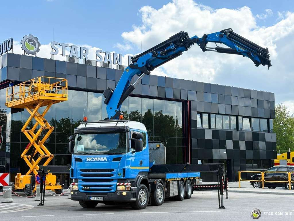 Scania R440 8x4 Palfinger PK50002 FLY JIB Crane Winch - Kranbil: bild 4 Scania R440 8x4 Palfinger PK50002 FLY JIB Crane Winch - Kranbil: bild 4