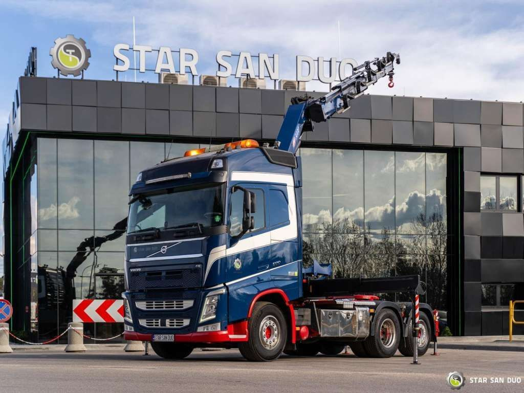 Volvo FH 500 6x2 HMF 3220-K5 HDS Crane Euro 6 - Kranbil, Dragbil: bild 1 Volvo FH 500 6x2 HMF 3220-K5 HDS Crane Euro 6 - Kranbil, Dragbil: bild 1