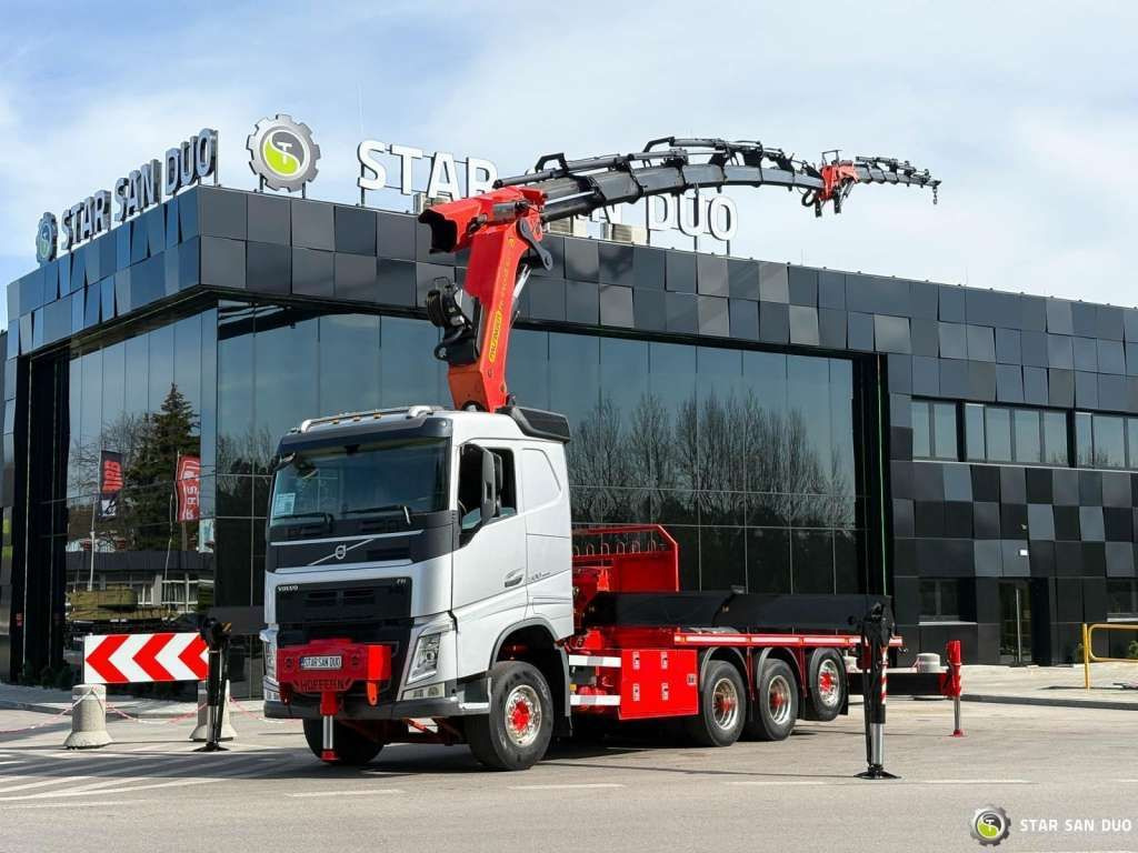 Volvo FH 500 8x4*4 PK65002 Fly JIB Crane 7456 h Winch - Kranbil: bild 2 Volvo FH 500 8x4*4 PK65002 Fly JIB Crane 7456 h Winch - Kranbil: bild 2