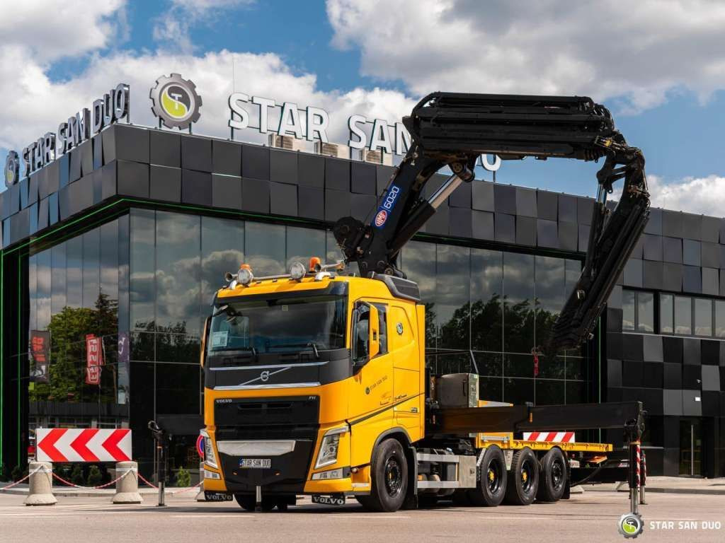 Volvo FH 540 8x4 HMF 6020 Fly Jib Winch - Kranbil: bild 5 Volvo FH 540 8x4 HMF 6020 Fly Jib Winch - Kranbil: bild 5