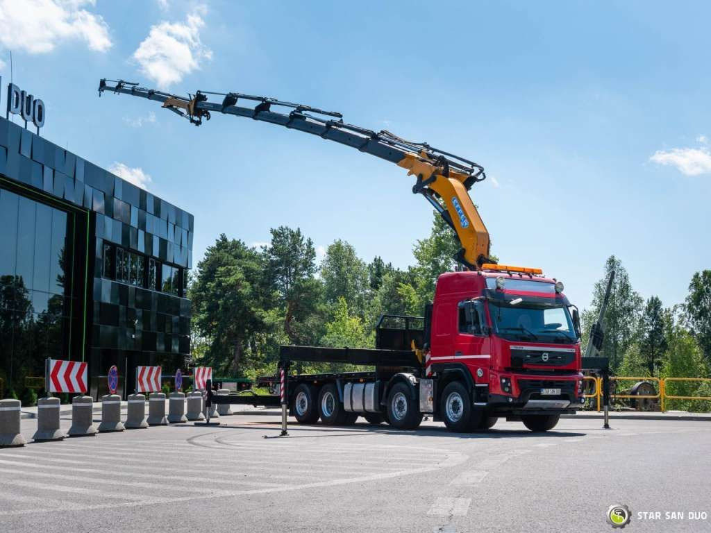 Volvo FMX 500 8x2 Effer 585 Fly Jib Winch Crane Kran - Kranbil: bild 4 Volvo FMX 500 8x2 Effer 585 Fly Jib Winch Crane Kran - Kranbil: bild 4