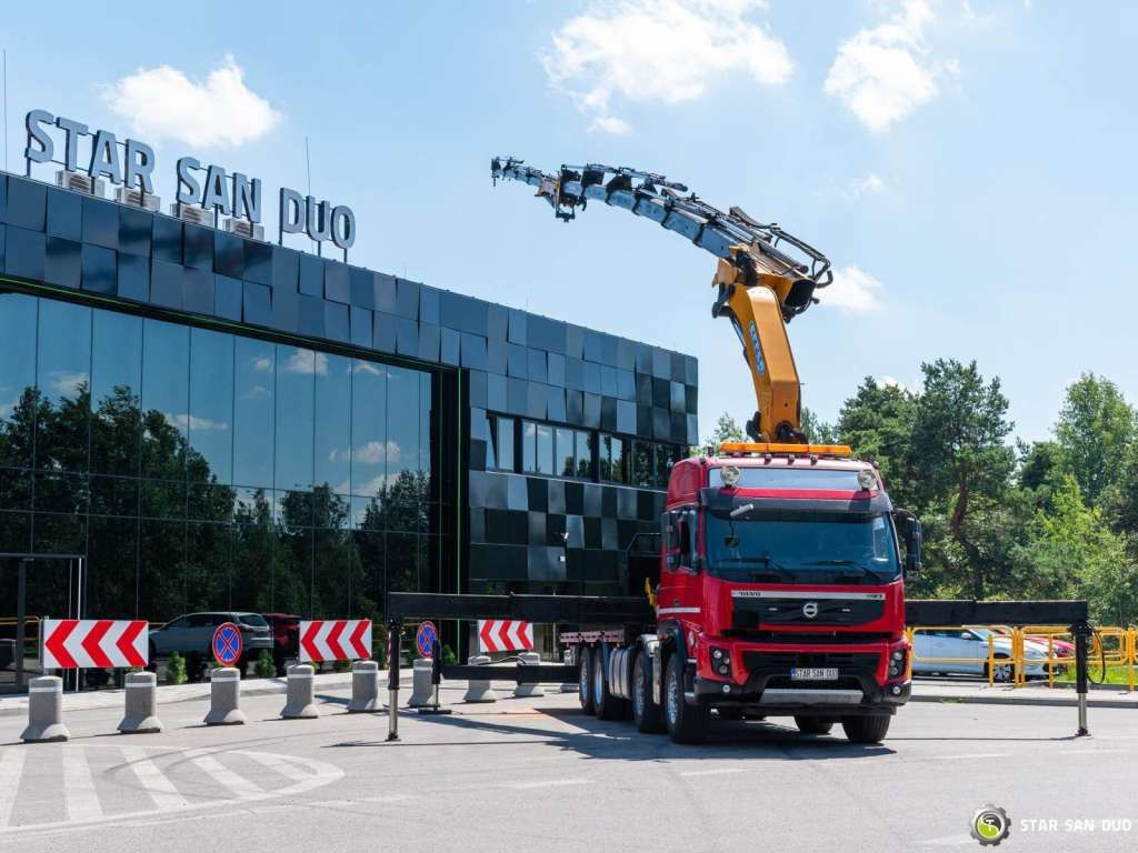 Volvo FMX 500 8x2 Effer 585 Fly Jib Winch Crane Kran - Kranbil: bild 5 Volvo FMX 500 8x2 Effer 585 Fly Jib Winch Crane Kran - Kranbil: bild 5