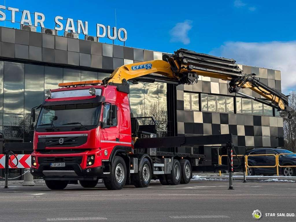 Volvo FMX 500 8x2 Effer 585 Fly Jib Winch Crane Kran Volvo FMX 500 8x2 Effer 585 Fly Jib Winch Crane Kran - Kranbil, Flakbil: bild 2 Volvo FMX 500 8x2 Effer 585 Fly Jib Winch Crane Kran Volvo FMX 500 8x2 Effer 585 Fly Jib Winch Crane Kran - Kranbil, Flakbil: bild 2