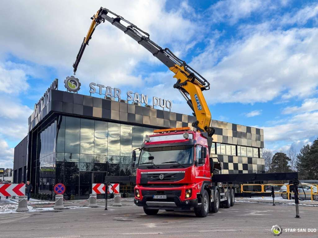 Volvo FMX 500 8x2 Effer 585 Fly Jib Winch Crane Kran Volvo FMX 500 8x2 Effer 585 Fly Jib Winch Crane Kran - Kranbil, Flakbil: bild 1 Volvo FMX 500 8x2 Effer 585 Fly Jib Winch Crane Kran Volvo FMX 500 8x2 Effer 585 Fly Jib Winch Crane Kran - Kranbil, Flakbil: bild 1