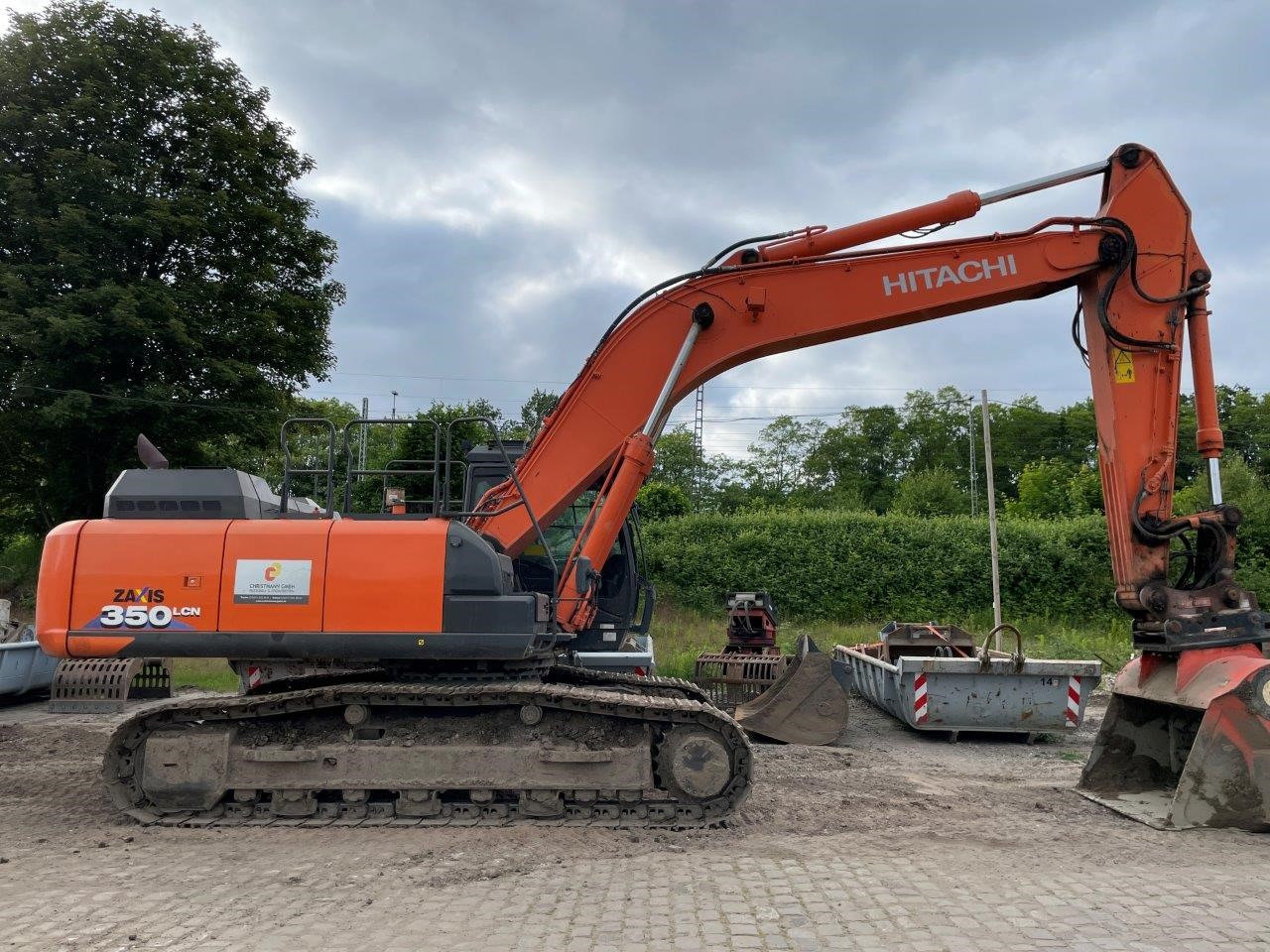 HITACHI ZX350 LCN - 6 - Bandgrävare: bild 5 HITACHI ZX350 LCN - 6 - Bandgrävare: bild 5