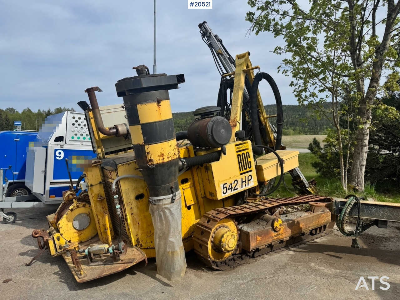 Atlas Copco 542 - Borrmaskin: bild 1 Atlas Copco 542 - Borrmaskin: bild 1
