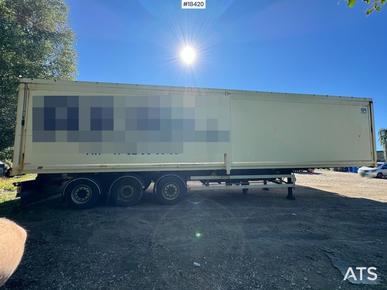 Atrans Flishenger - Skåp semitrailer: bild 2 Atrans Flishenger - Skåp semitrailer: bild 2