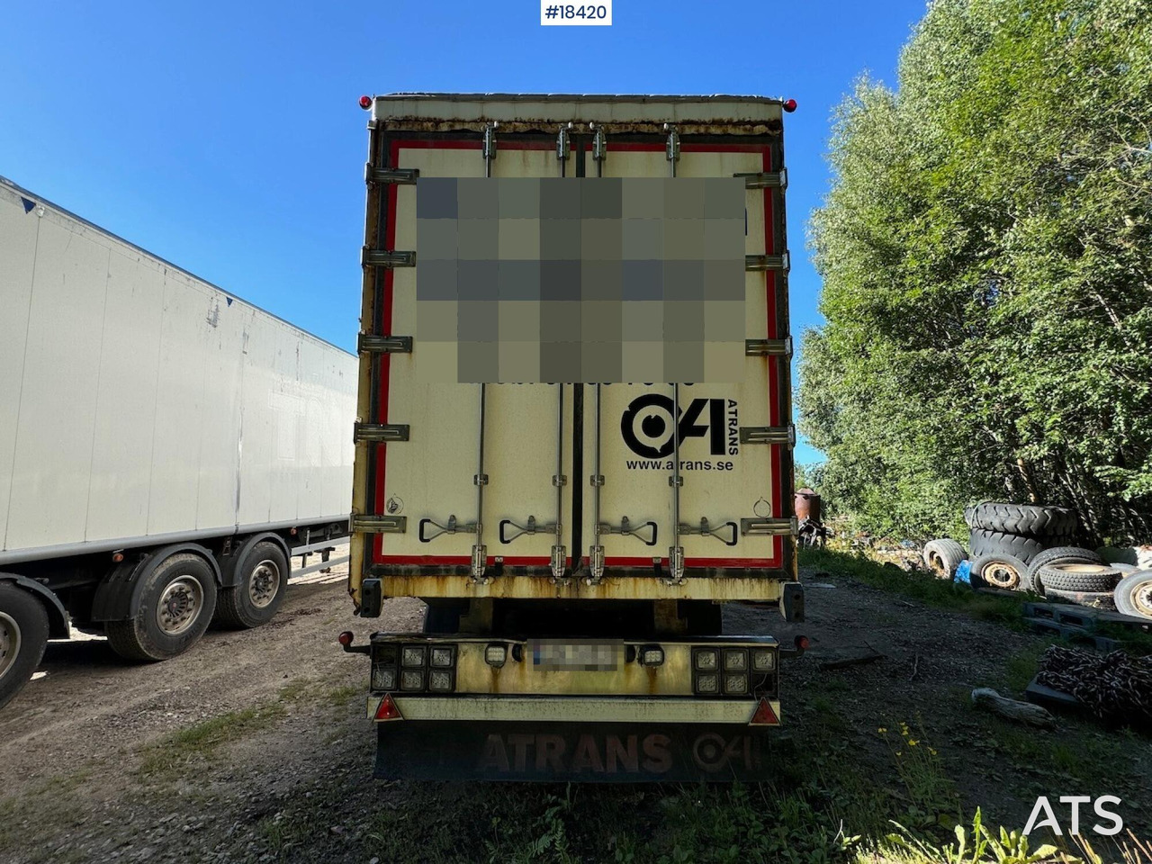 Atrans Flishenger - Skåp semitrailer: bild 5 Atrans Flishenger - Skåp semitrailer: bild 5