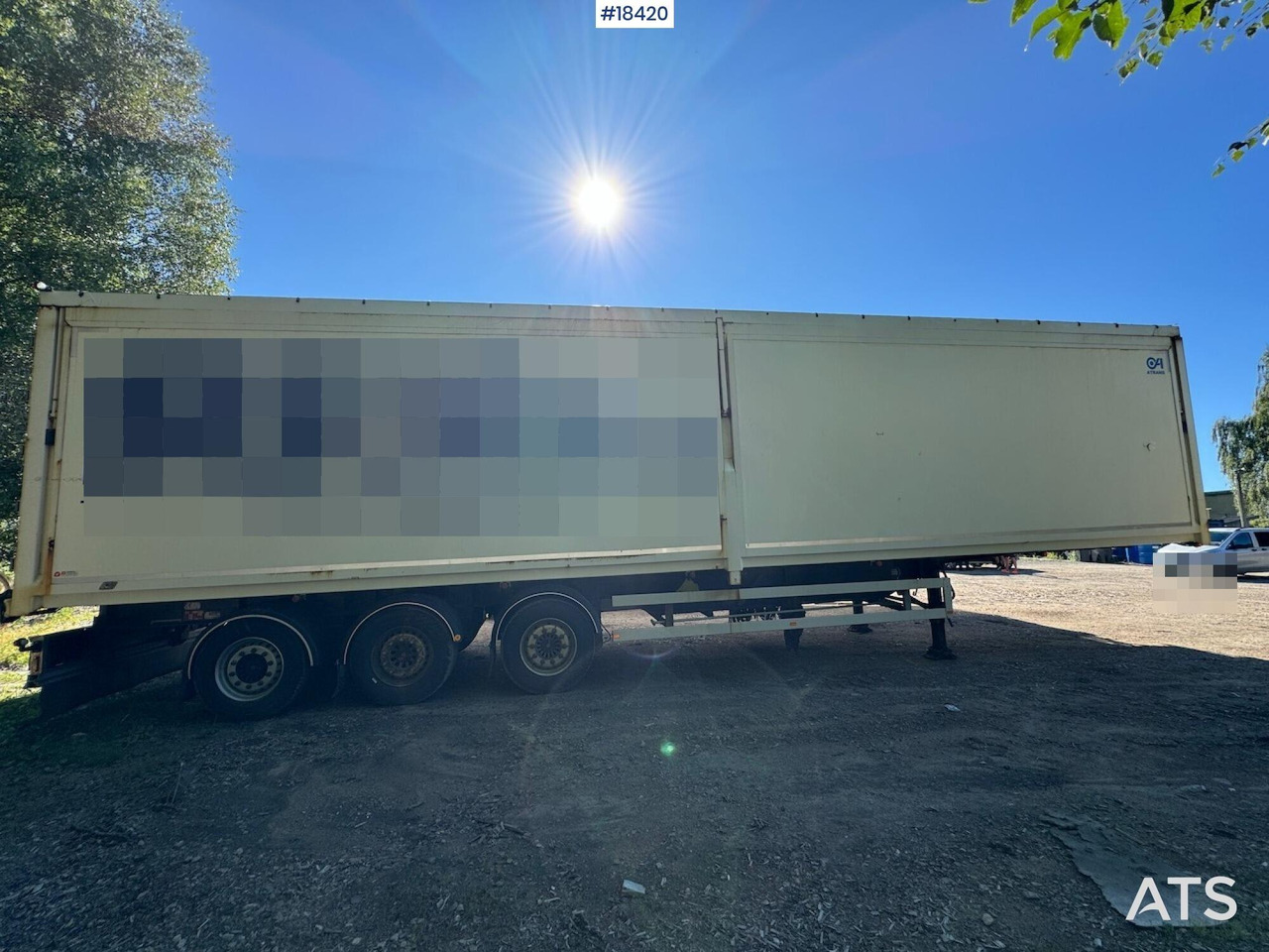 Atrans Flishenger - Skåp semitrailer: bild 3 Atrans Flishenger - Skåp semitrailer: bild 3