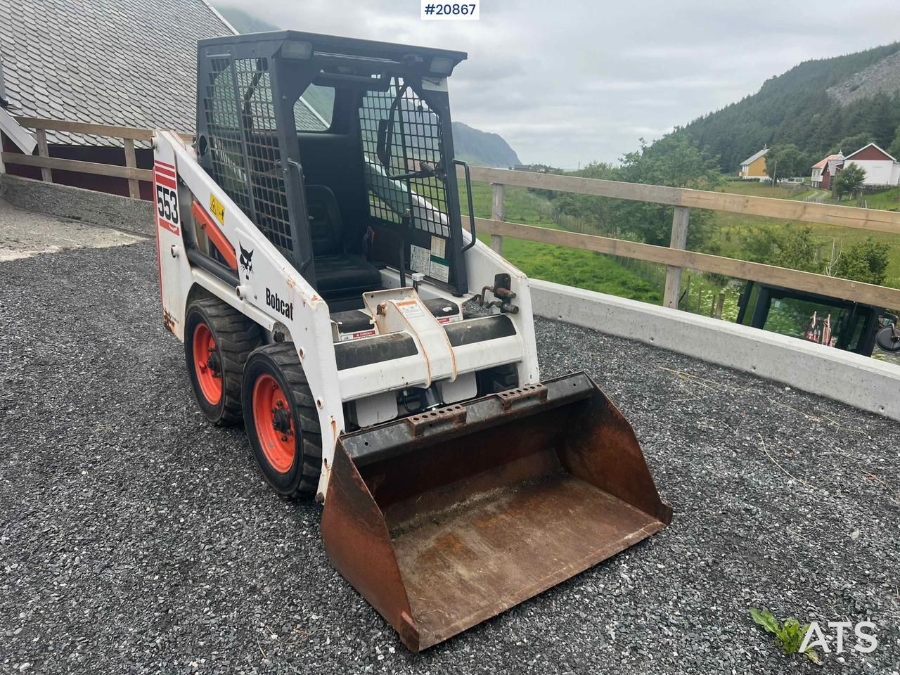 Bobcat 553 - Kompaktlastare/ Slirstyrda lastare: bild 1 Bobcat 553 - Kompaktlastare/ Slirstyrda lastare: bild 1
