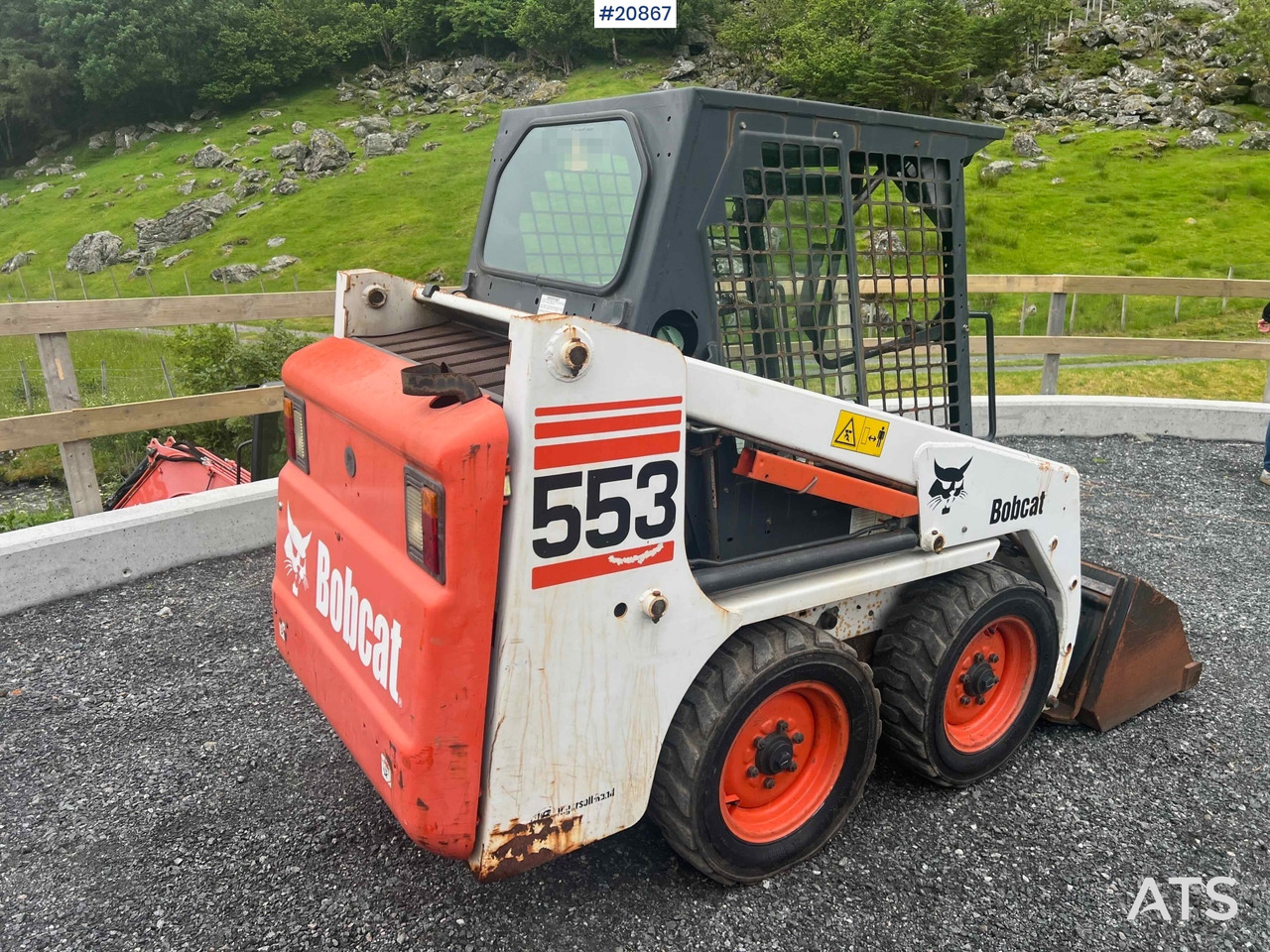 Bobcat 553 - Kompaktlastare/ Slirstyrda lastare: bild 5 Bobcat 553 - Kompaktlastare/ Slirstyrda lastare: bild 5