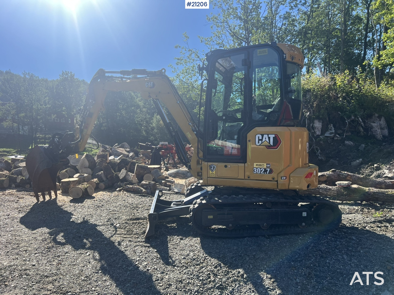 Caterpillar 302.7 CR - Minigrävmaskin: bild 4 Caterpillar 302.7 CR - Minigrävmaskin: bild 4