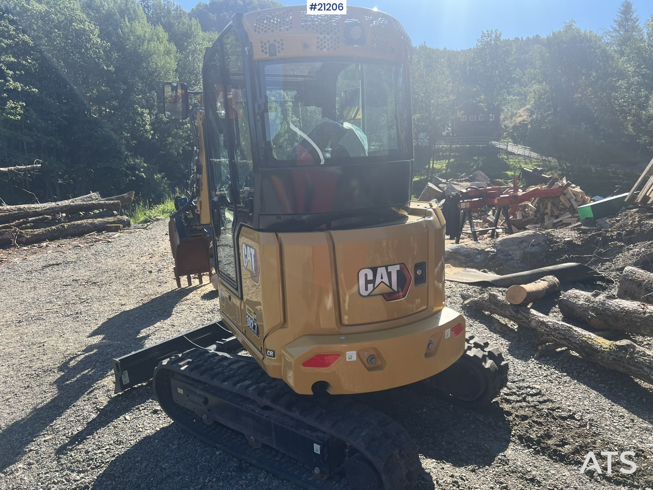 Caterpillar 302.7 CR - Minigrävmaskin: bild 3 Caterpillar 302.7 CR - Minigrävmaskin: bild 3