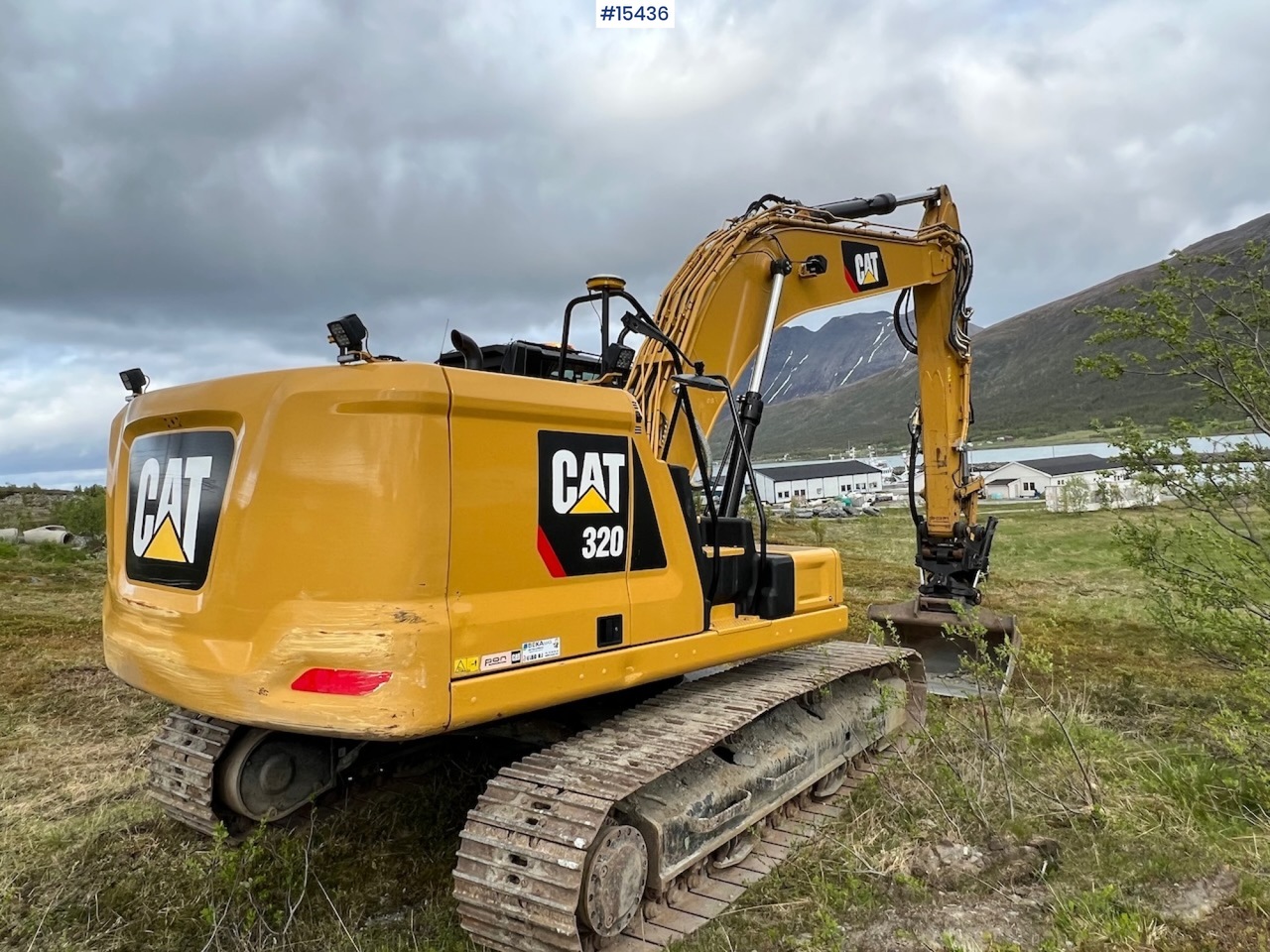 Grävmaskin Caterpillar 320: bild 6