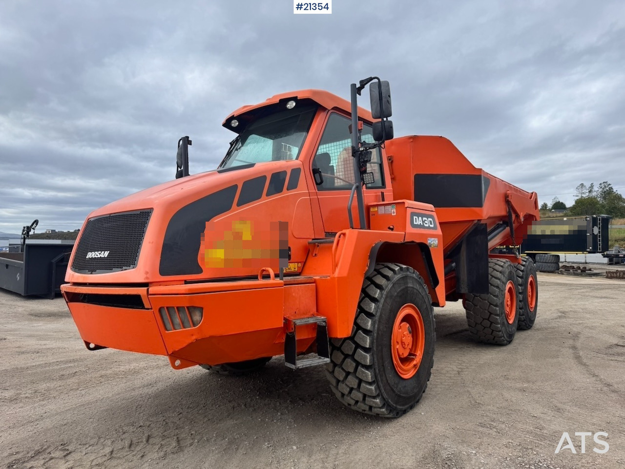 Doosan DA30 - Ramstyrd dumper: bild 1 Doosan DA30 - Ramstyrd dumper: bild 1