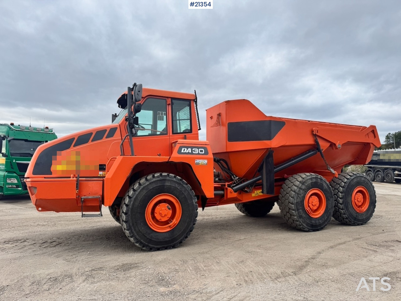 Doosan DA30 - Ramstyrd dumper: bild 2 Doosan DA30 - Ramstyrd dumper: bild 2