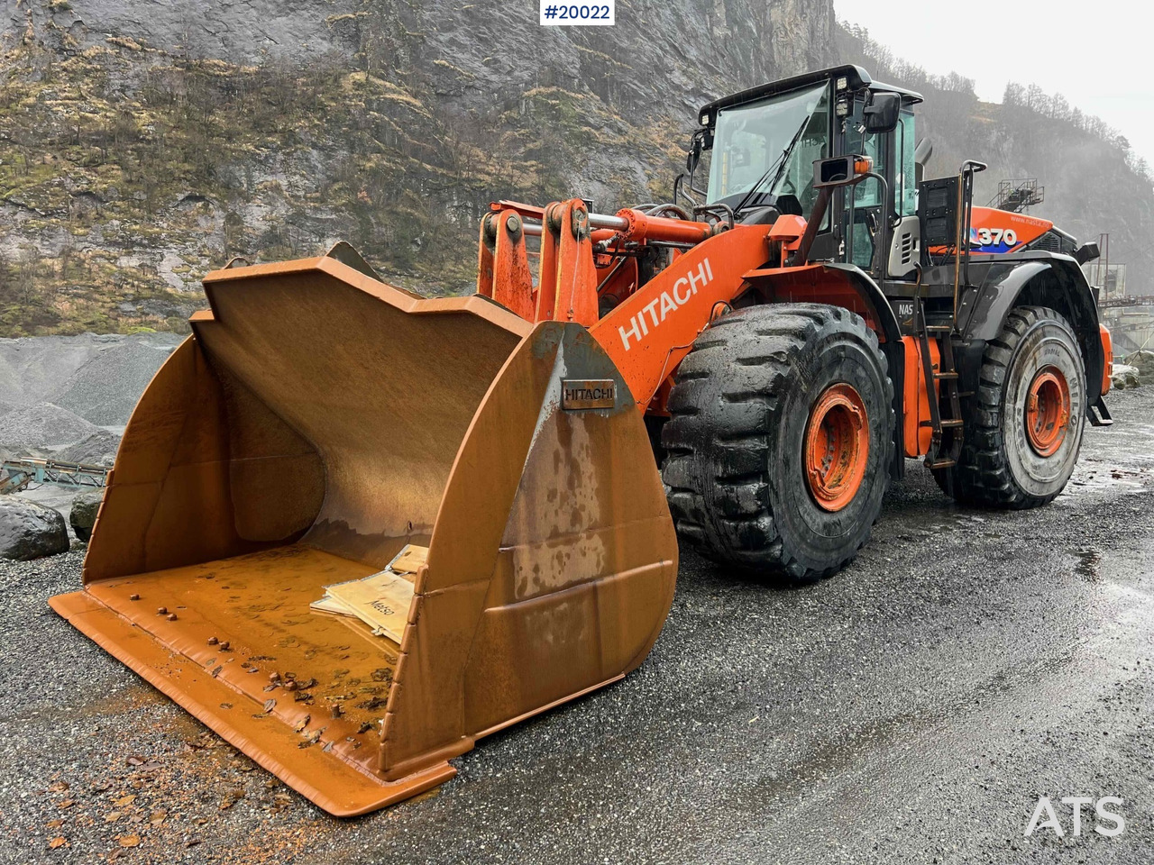 Hitachi zw370-6 - Hjullastare: bild 1 Hitachi zw370-6 - Hjullastare: bild 1