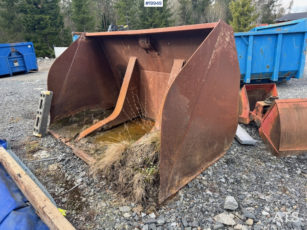 Høytippende Skuffe til Hjullaster - Lastarskopa: bild 1 Høytippende Skuffe til Hjullaster - Lastarskopa: bild 1