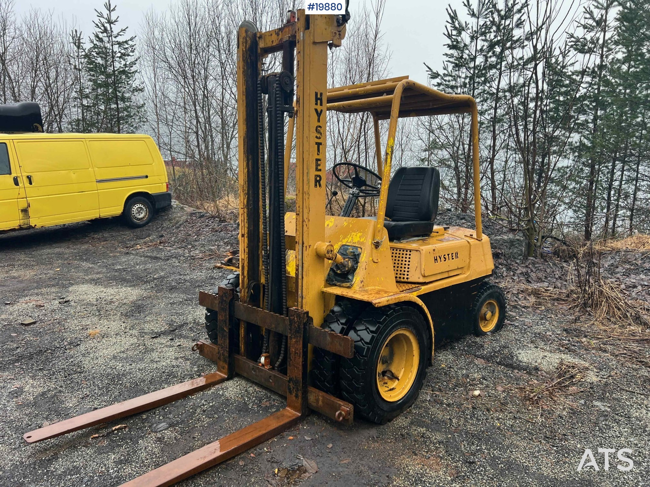 Hyster H60f - Motviktstruck: bild 1 Hyster H60f - Motviktstruck: bild 1