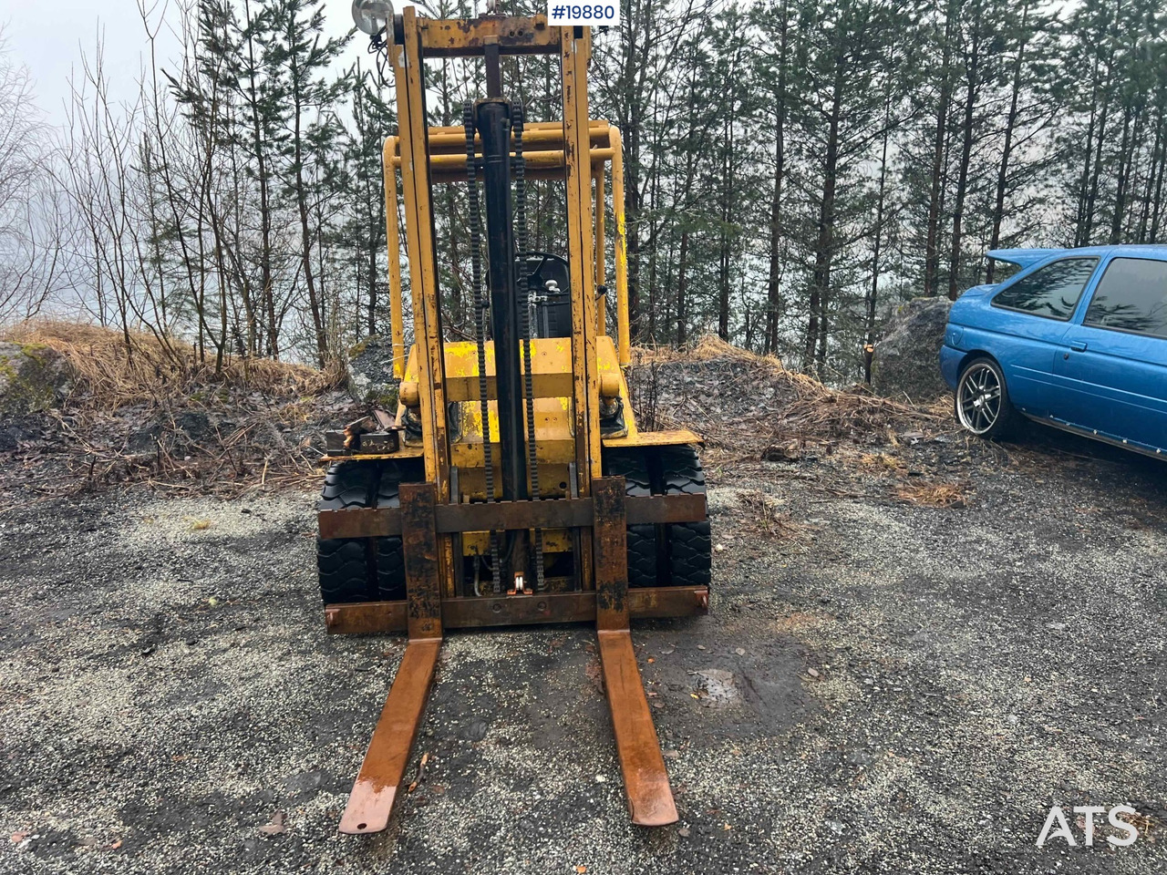 Hyster H60f - Motviktstruck: bild 3 Hyster H60f - Motviktstruck: bild 3