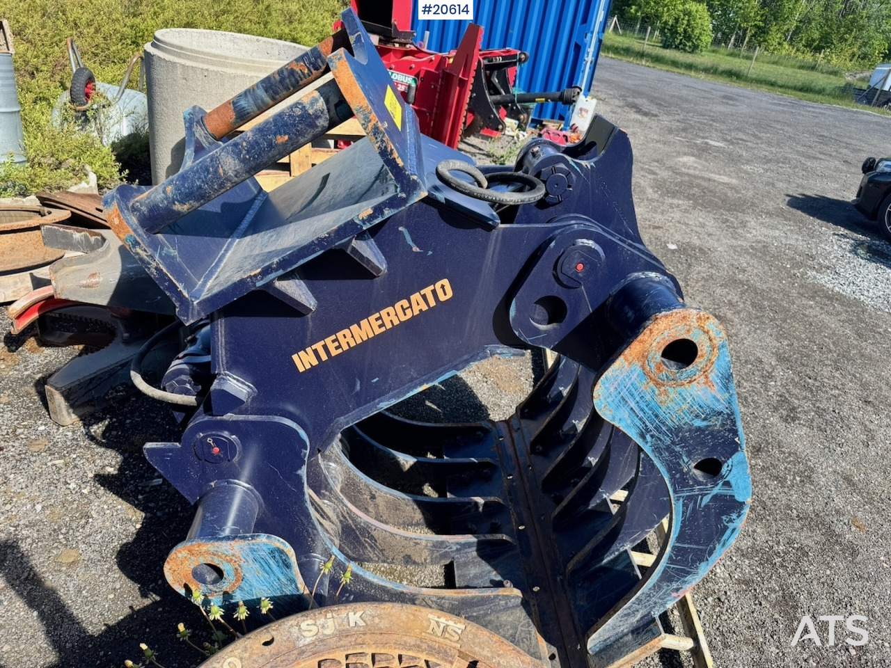 Intermercato TG 55 Klype - Gripklo för Byggmaskiner: bild 3 Intermercato TG 55 Klype - Gripklo för Byggmaskiner: bild 3
