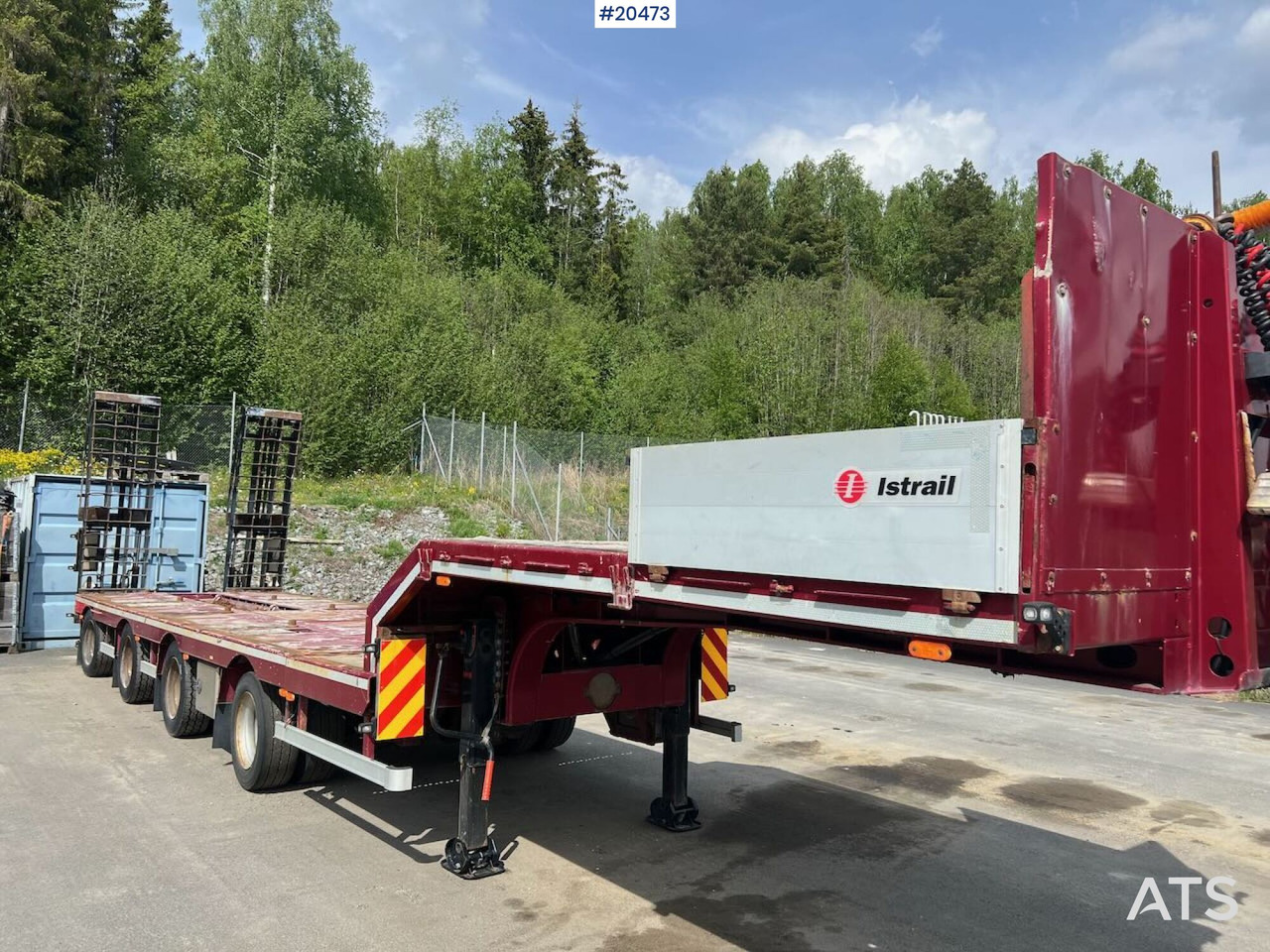 Istrail maskinhenger - Låg lastare semitrailer: bild 1 Istrail maskinhenger - Låg lastare semitrailer: bild 1