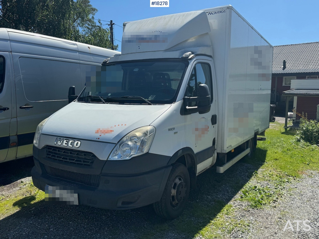 Lastbil med skåp Iveco 50C17: bild 10