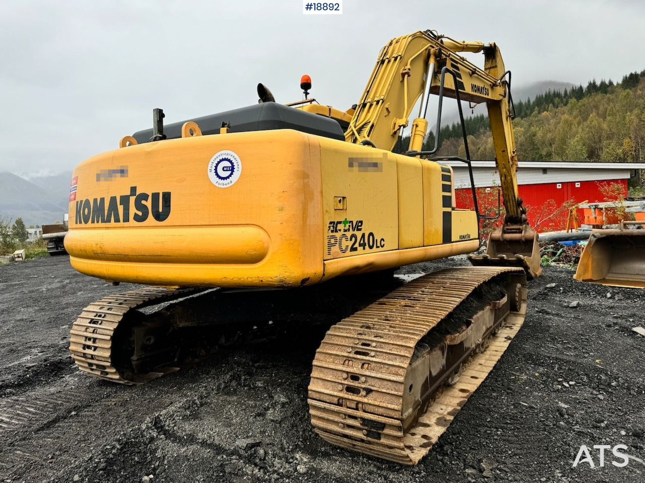 Komatsu PC240LC-6K Beltegraver m/ Graveskuffe - Grävmaskin: bild 5 Komatsu PC240LC-6K Beltegraver m/ Graveskuffe - Grävmaskin: bild 5